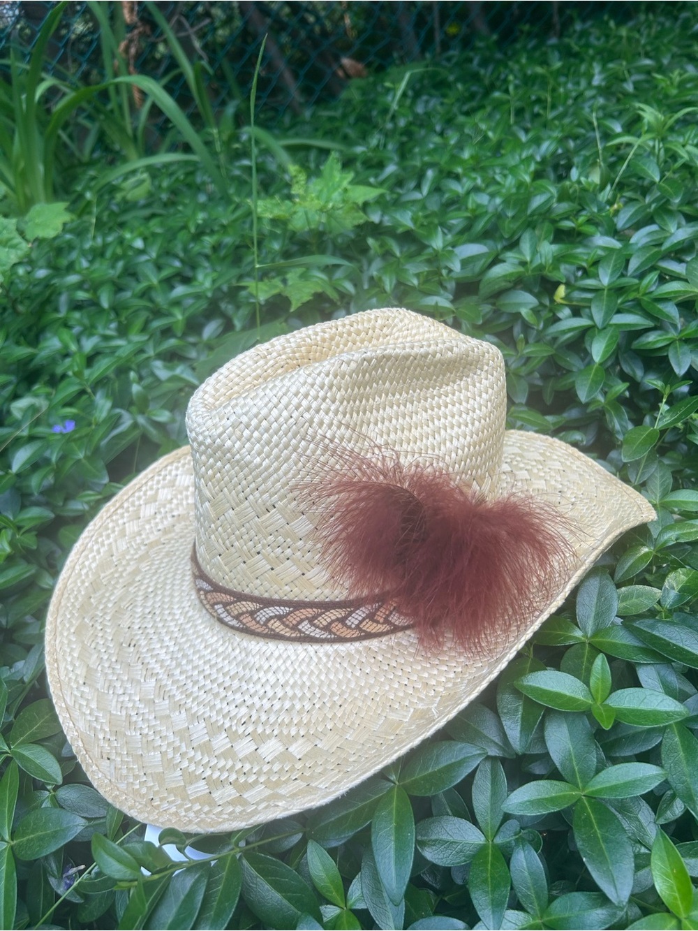 Resistol Stagecoach Self-Conforming Straw Cowboy Hat Made in Texas USA Western